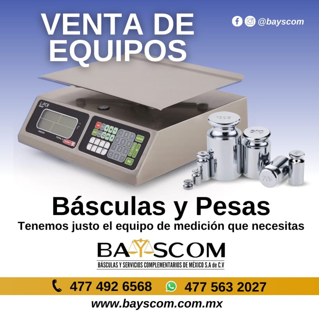 Basculas y Pesas